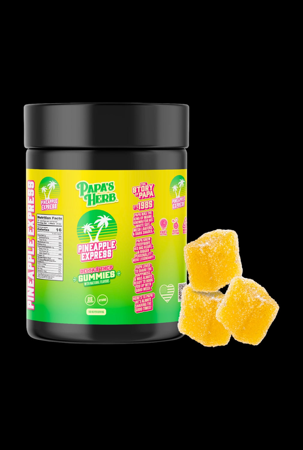 Papa's Herb Pineapple Express Gummies