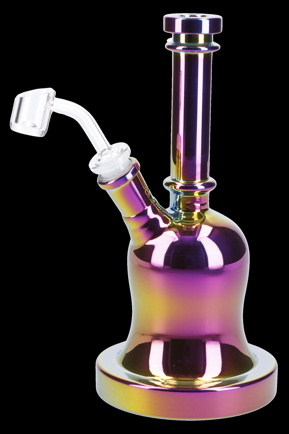 Smoke Rig Smoke Cartel Bell Dab Rig - Glass Oil Rig - Clear