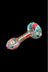 LA Pipes Inside-Out Candy Cane Color Changing Glass Pipe - LA Pipes Inside-Out Candy Cane Color Changing Glass Pipe