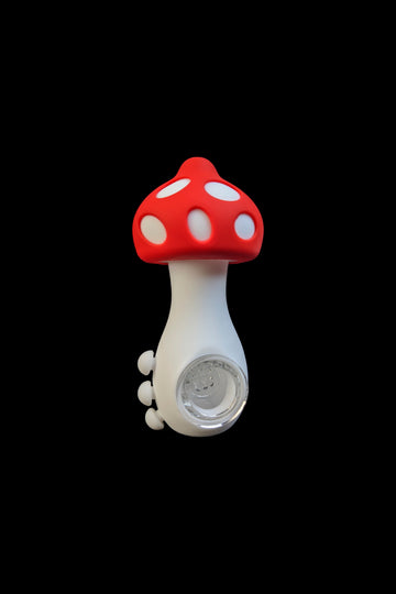 Silicone Mushroom Hand Pipe - Silicone Mushroom Hand Pipe