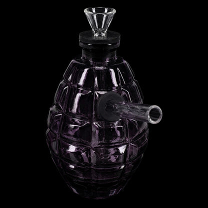 Colored Glass Grenade Bong “Blast Buddy” – 4½″