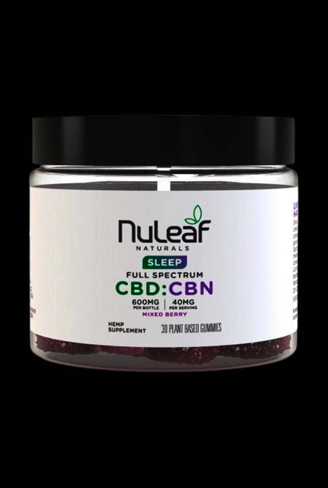 NuLeaf Naturals SLEEP - CBD:CBN Gummies