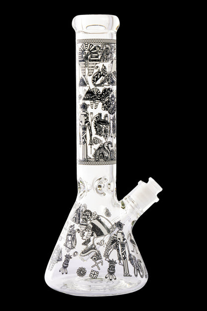 Smoke Cartel Glow in the Dark Egyptian Deities Water Pipe