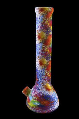 Cloud 8 Artistic Paint Silicone Beaker Bong