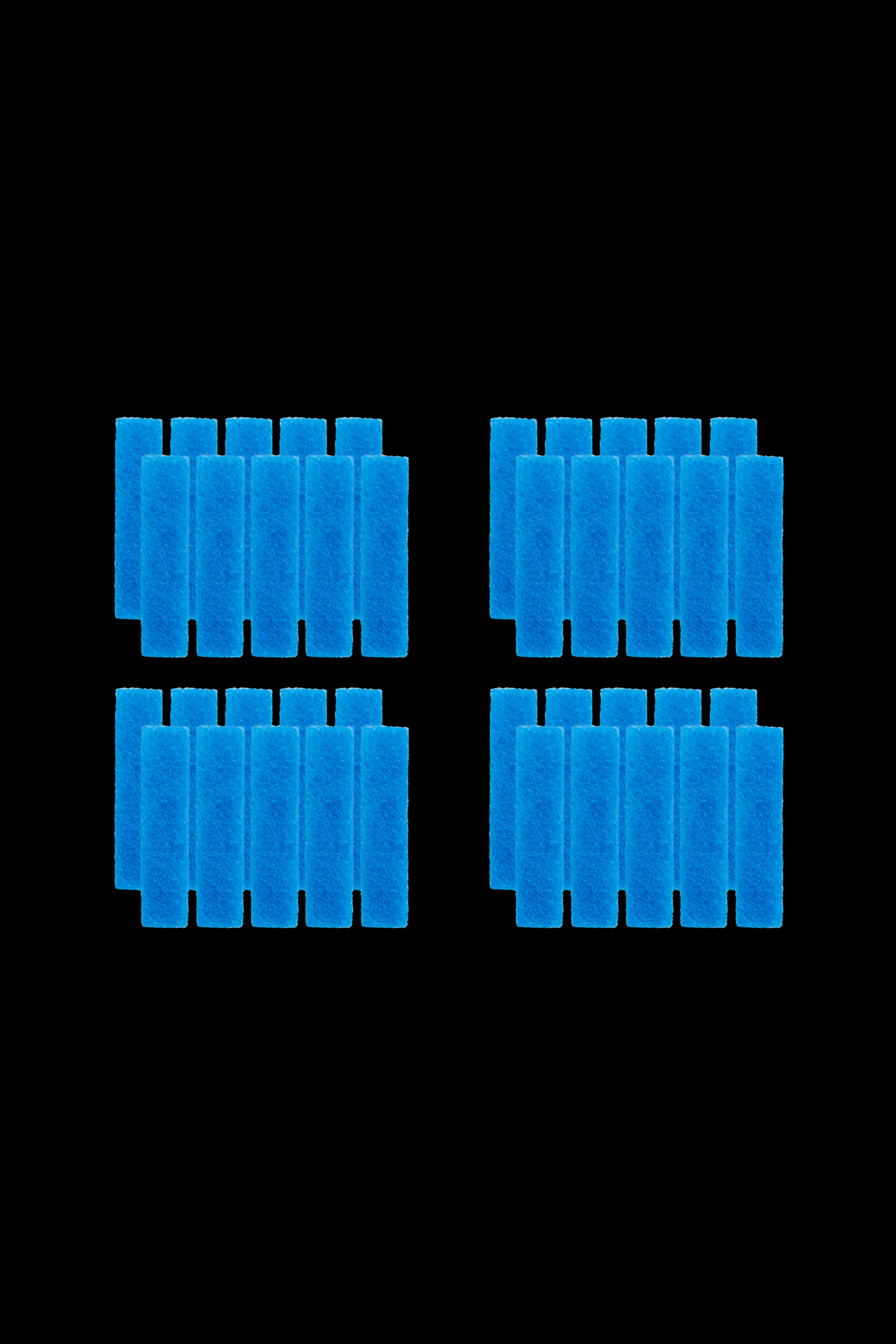 Blue cannabis pre-roll multi-pack.