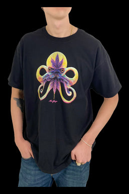 Mr Ganja Octopot Cotton T-Shirt