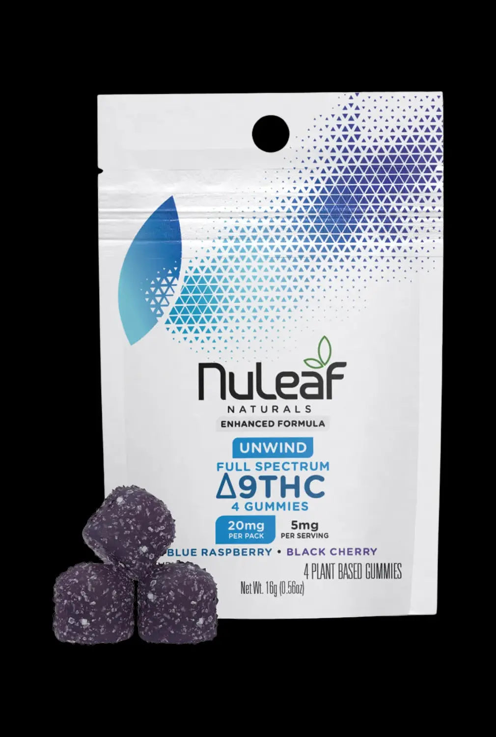 NuLeaf Naturals THC: 4ct Mylar