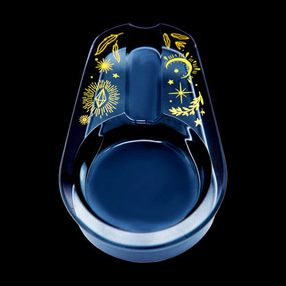 Famous Design - Astral Power Glass Ashtray - Black