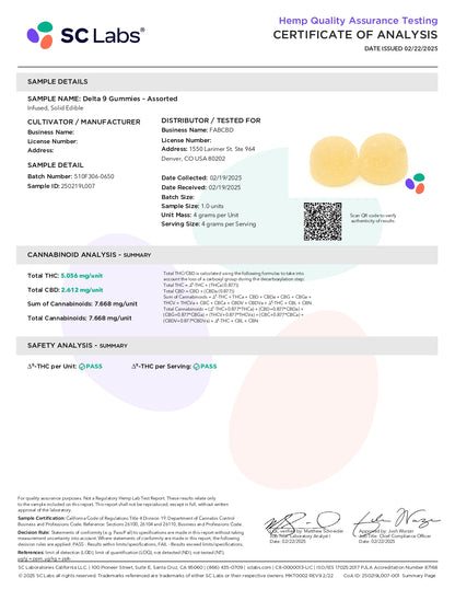 Delta 9 Gummies: 3-Pack