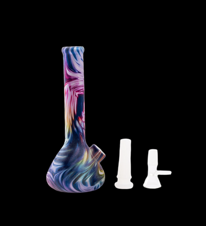 BONGS USA Rainbow Silicone Bong