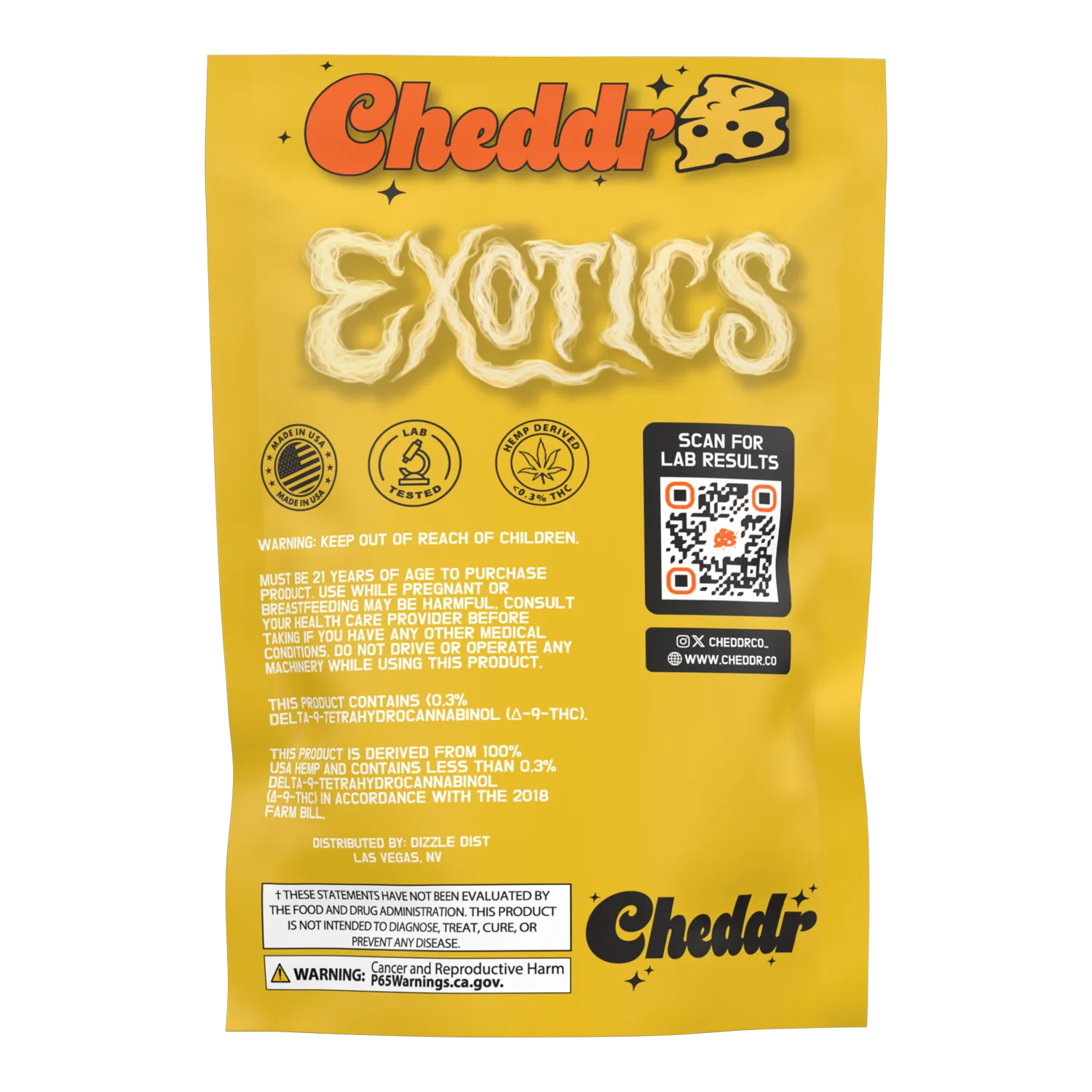 Cheddr Peanut Butter Breath - 3.5g