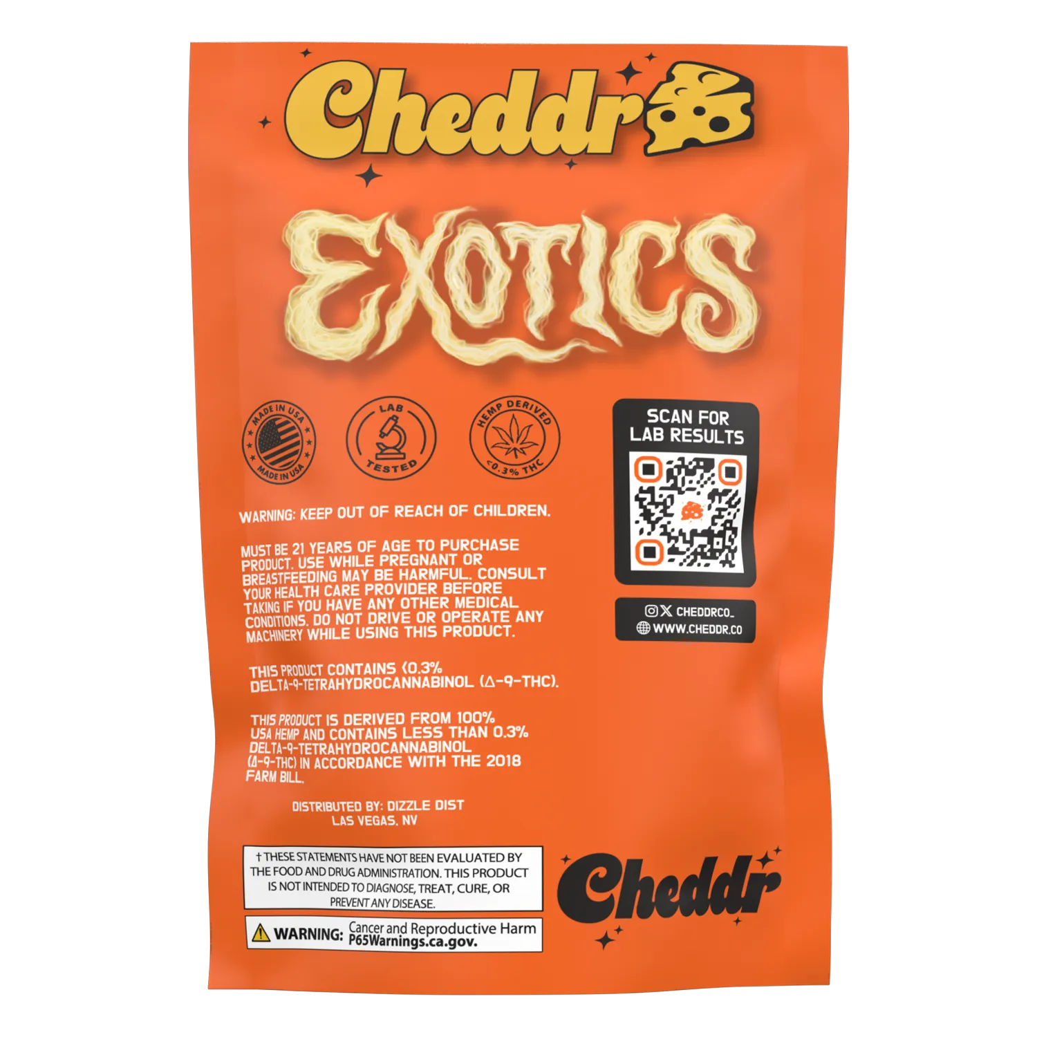 Cheddr Strawberry Guava - 3.5g