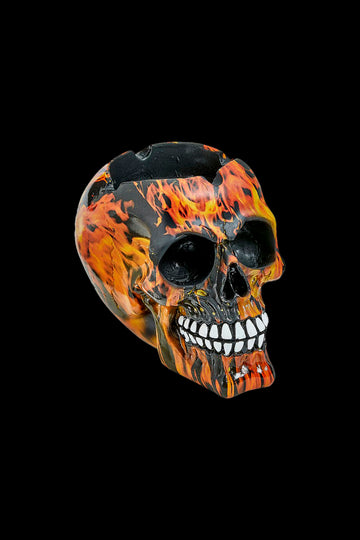 Roast & Toast Flame Skull Ashtray - Roast & Toast Flame Skull Ashtray