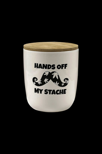 Roast & Toast Hands Off My Stache Storage Jar - Roast & Toast Hands Off My Stache Storage Jar