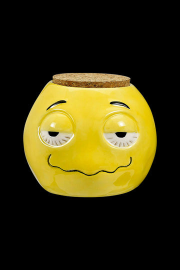 Roast & Toast Stoned Emoji Stash Jar - Roast & Toast Stoned Emoji Stash Jar