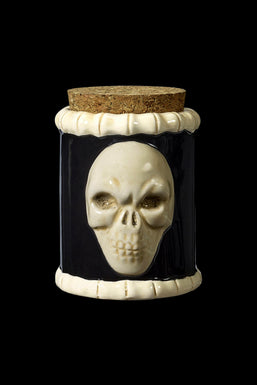 Roast & Toast Skull and Bones Stash Jar