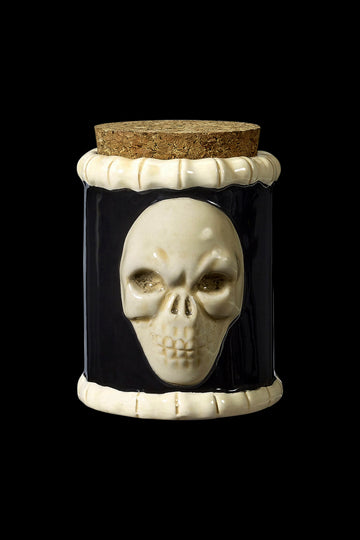 Roast & Toast Skull and Bones Stash Jar - Roast & Toast Skull and Bones Stash Jar