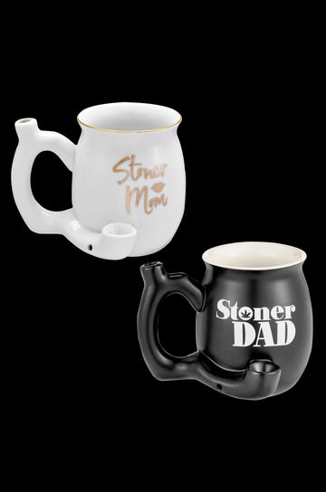 Roast & Toast Stoner Mom and Dad Mug Pipe Bundle - Roast & Toast Stoner Mom and Dad Mug Pipe Bundle
