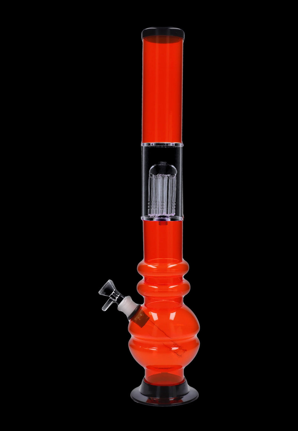 Bubble Base with Glass Perc Acrylic Bong