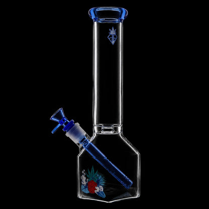 Cabana Cannabis Co. Pineapple Water Pipe Light Blue - 12in