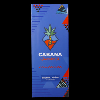 Cabana Cannabis Co. Pineapple Water Pipe Light Blue - 12in
