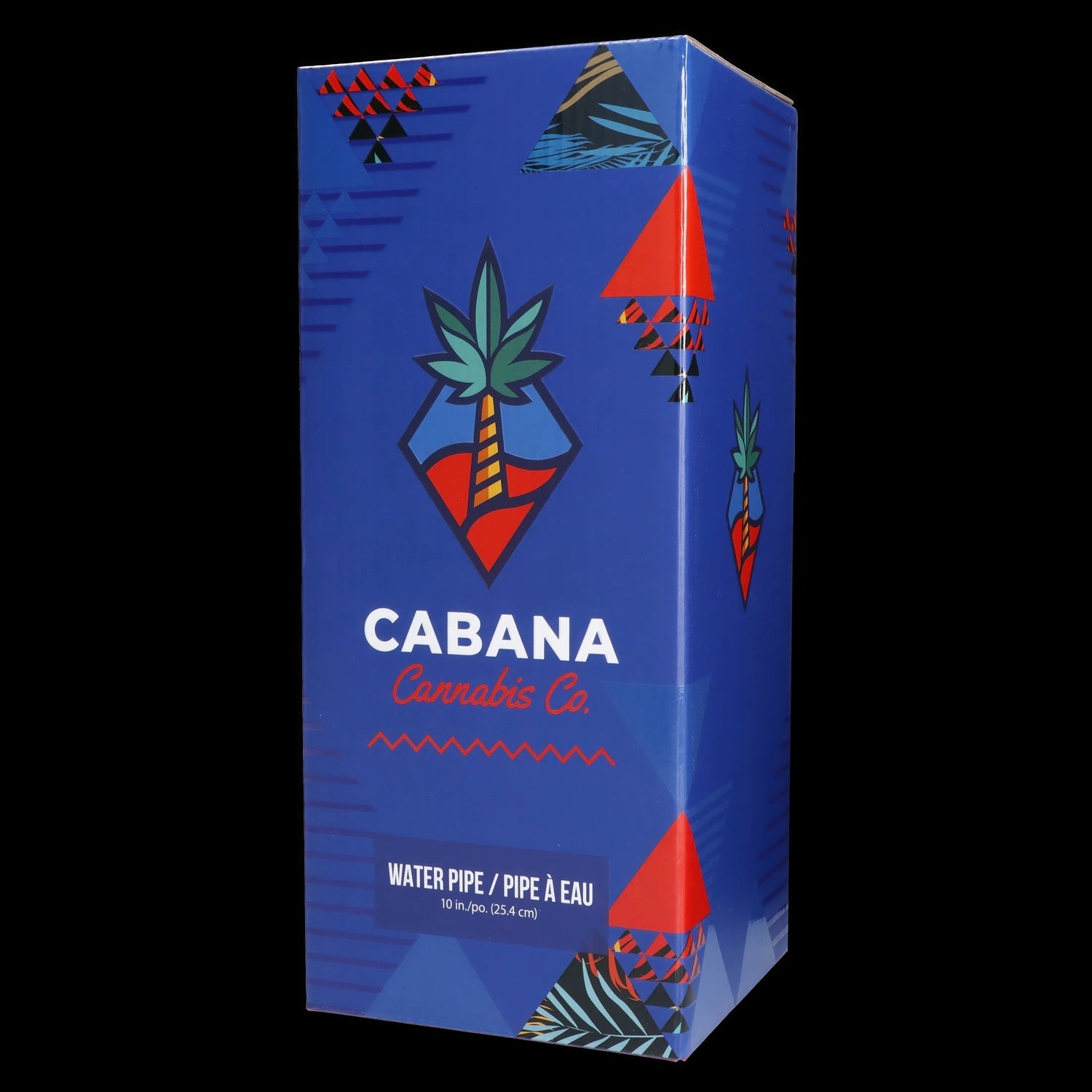 Smoke Cartel Cabana Cannabis Co. Surf Board Water Pipe Teal - 10in