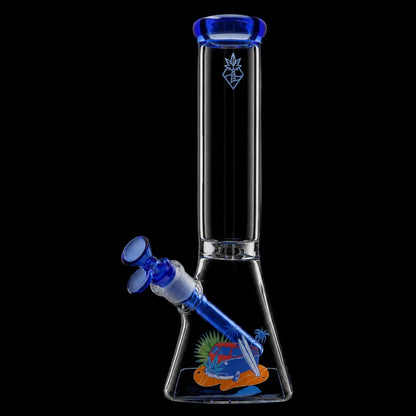 Cabana Cannabis Co. Van Water Pipe Blue - 12in