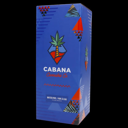 Cabana Cannabis Co. Van Water Pipe Blue - 12in
