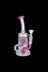 Milky Pink Showerhead Incycler Water Pipe - Milky Pink Showerhead Incycler Water Pipe