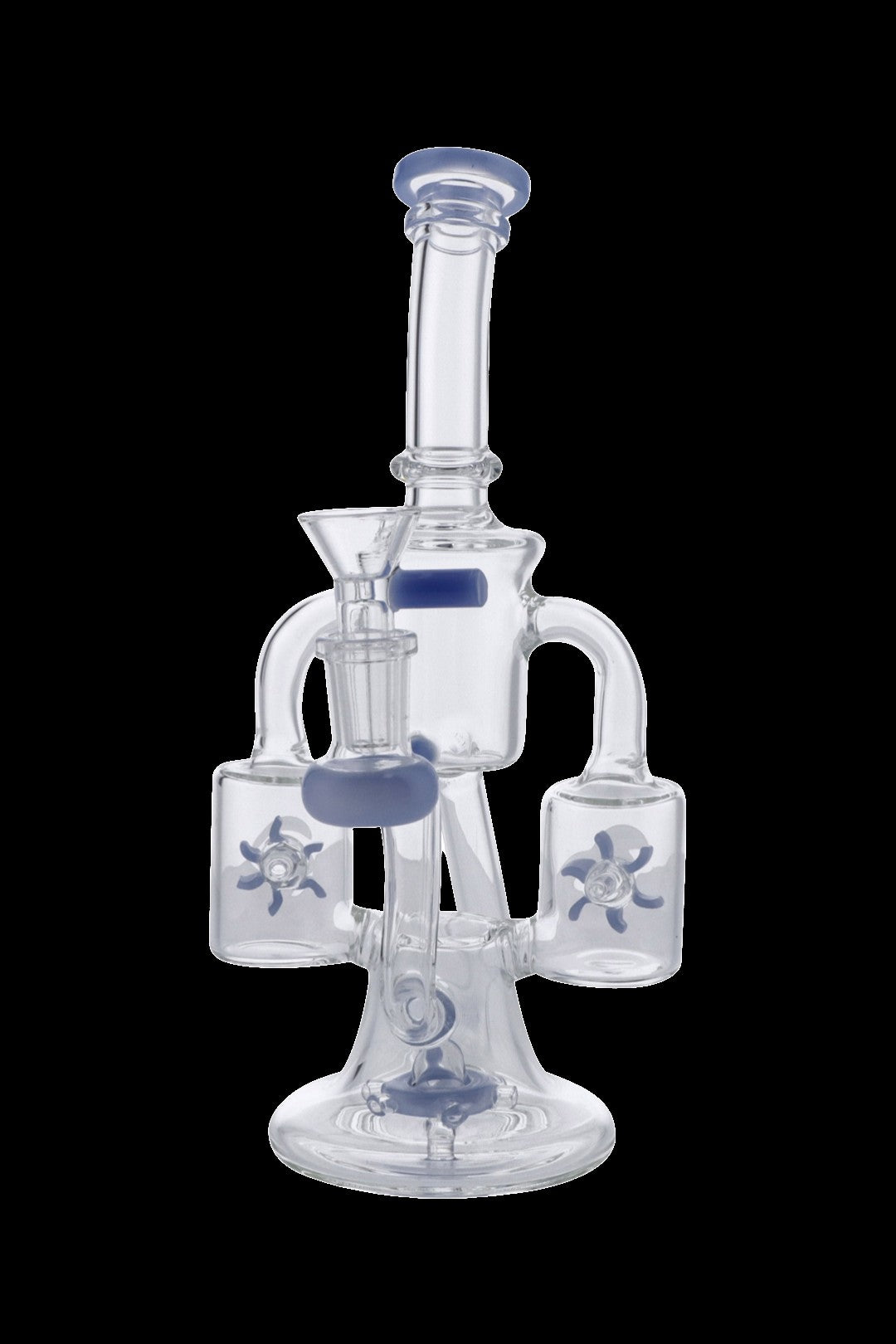 Smoke Cartel Dual Propeller Perc Recycler Bong