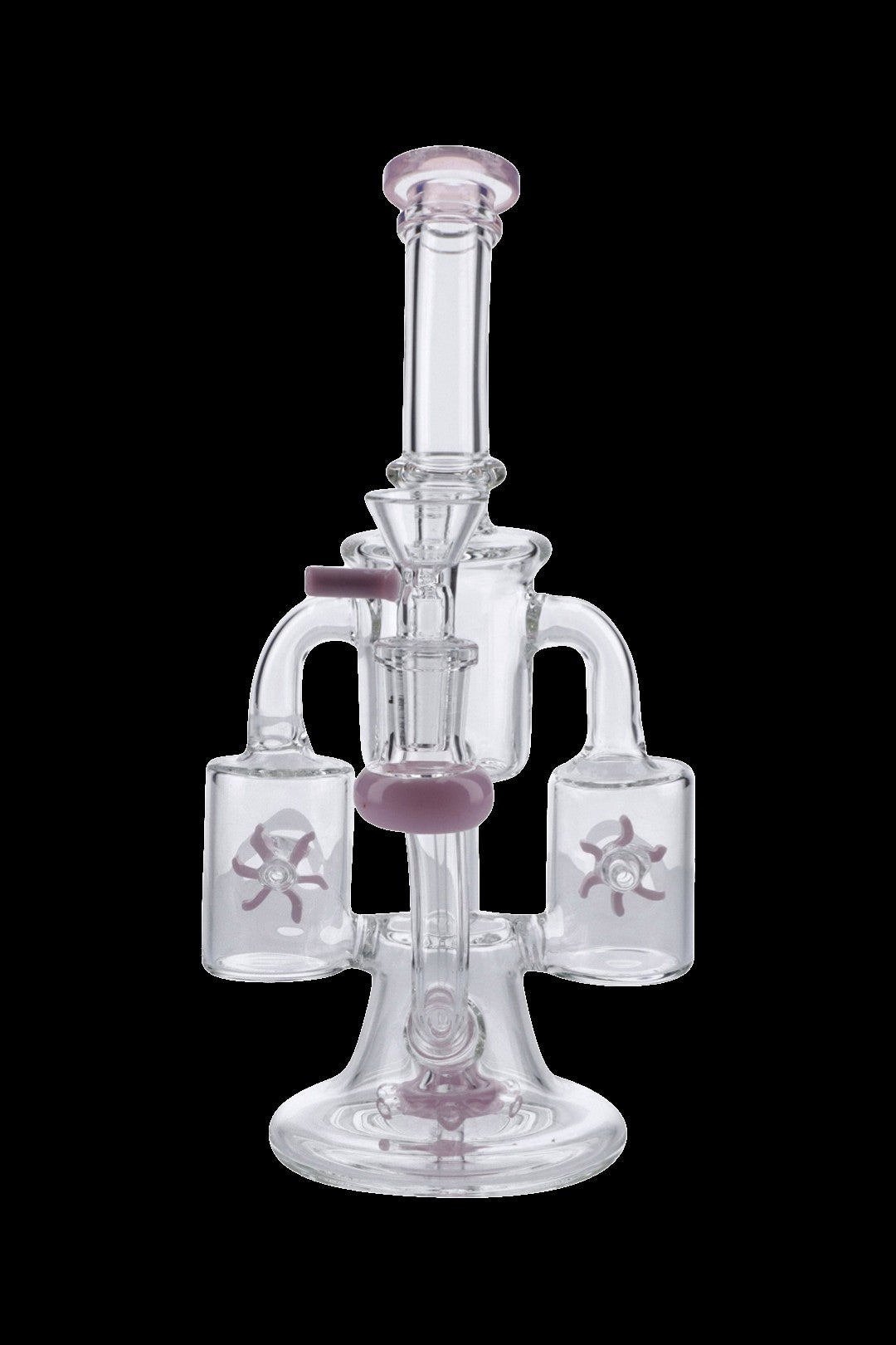 Smoke Cartel Dual Propeller Perc Recycler Bong
