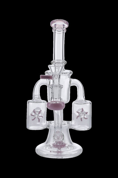 Smoke Cartel Dual Propeller Perc Recycler Bong