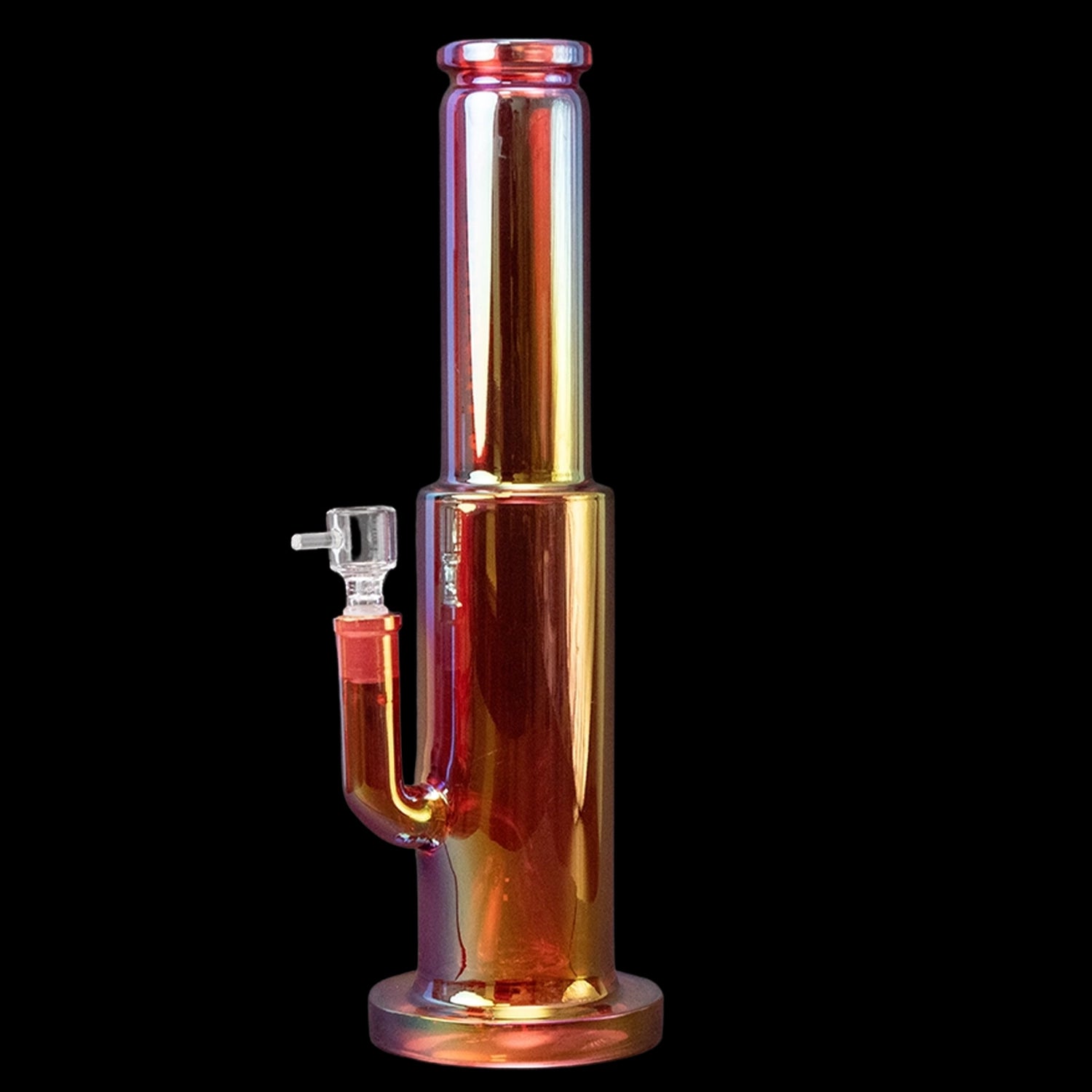 Smoke Cartel Dopezilla Elemental Dragon Straight Tube Water Pipe 13 in. Red