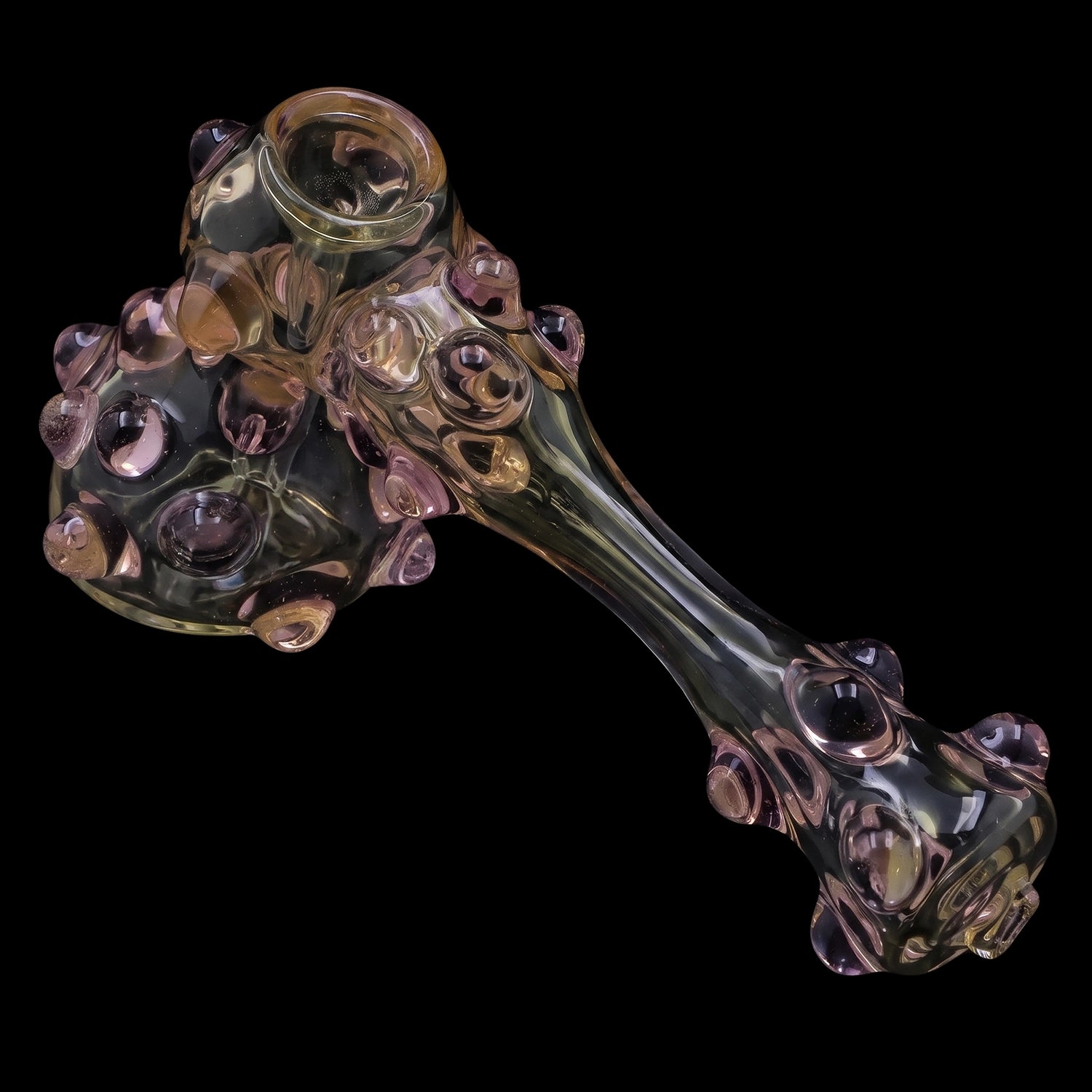 Smoke Cartel Fumed Dots Hammer Bubbler - 5 in.