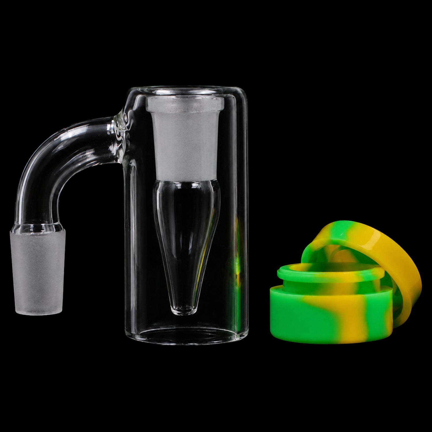Smoke Cartel Silicone Filter Ash Catcher - 90 degree