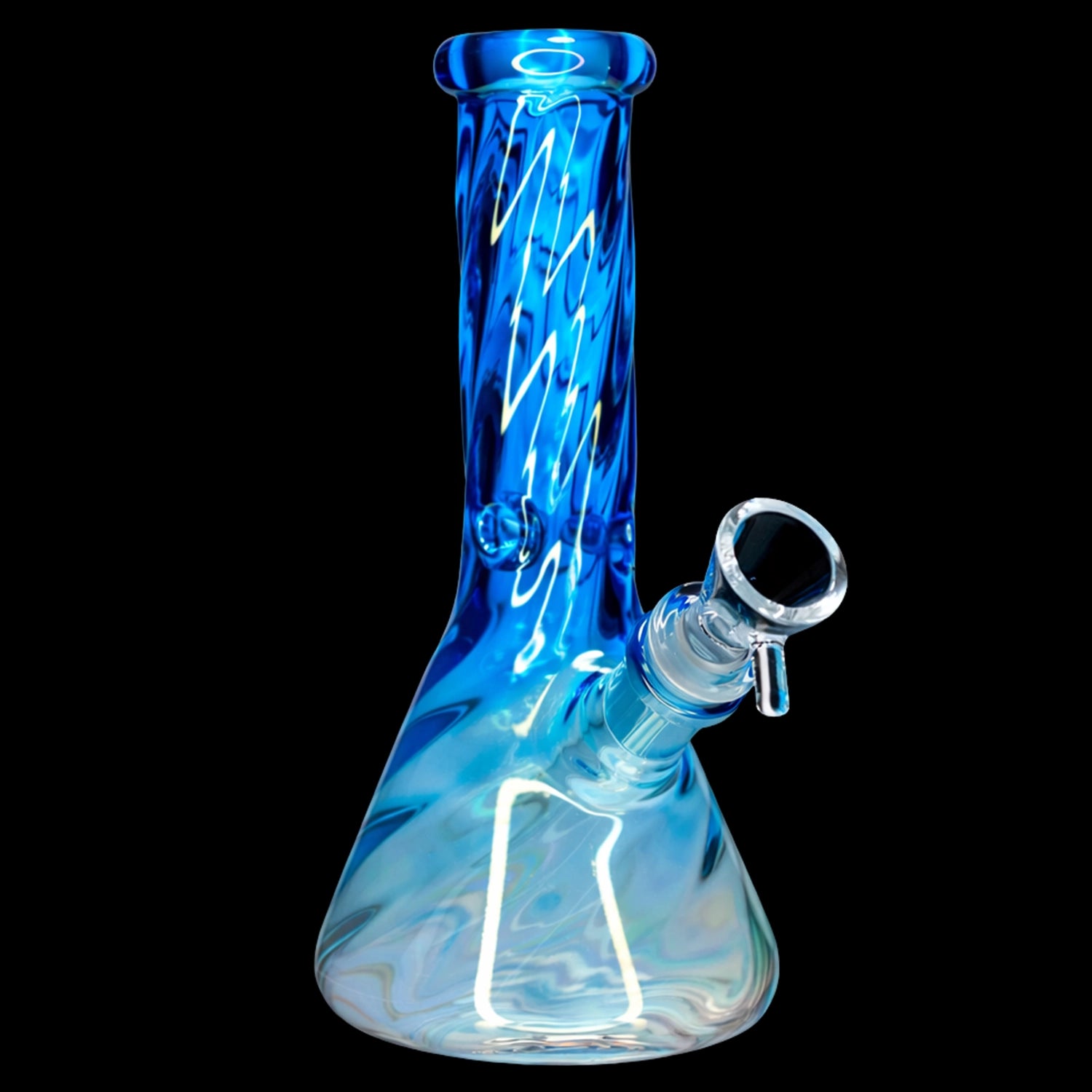 Smoke Cartel Twisted Beaker Bong - 8 in.