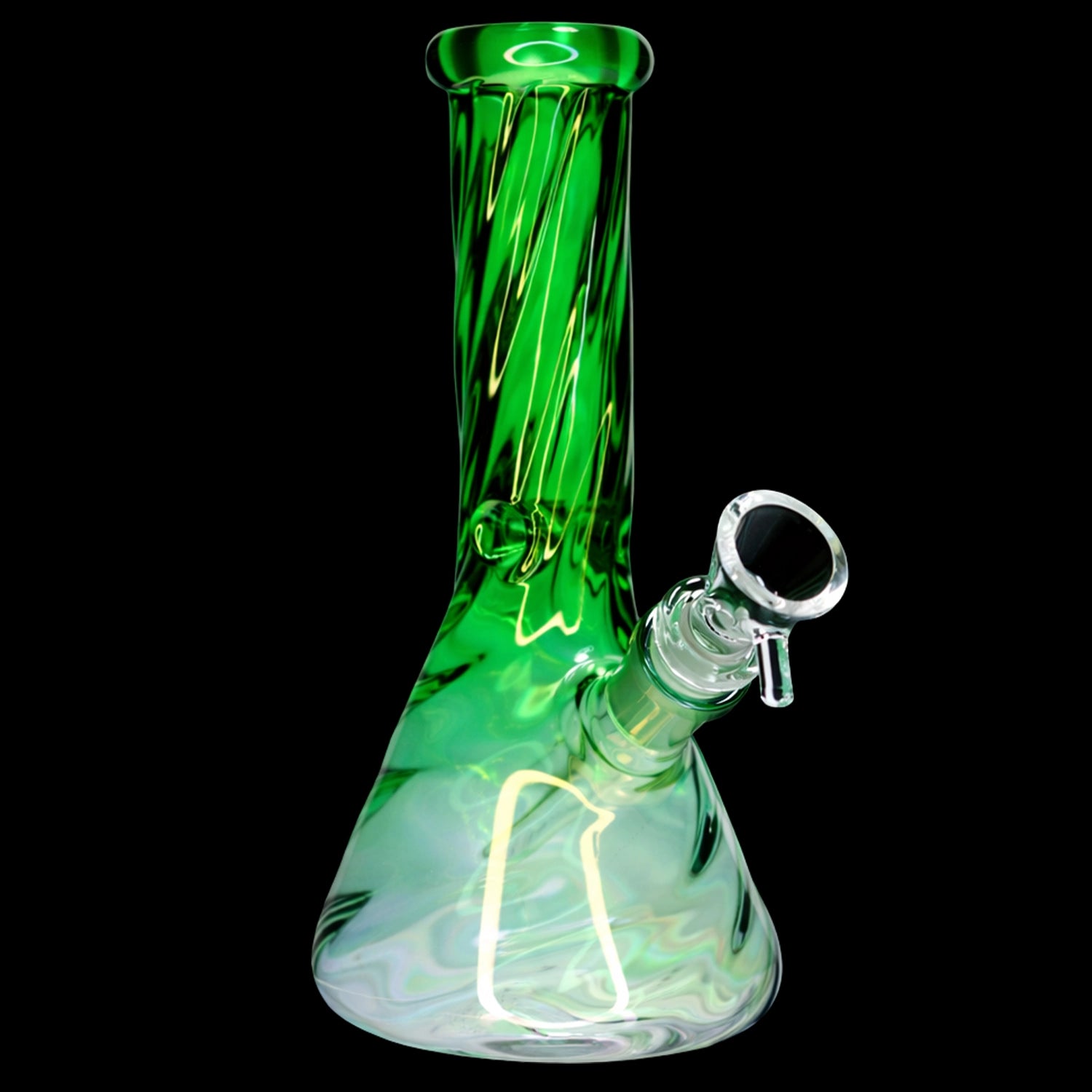 Smoke Cartel Twisted Beaker Bong - 8 in.