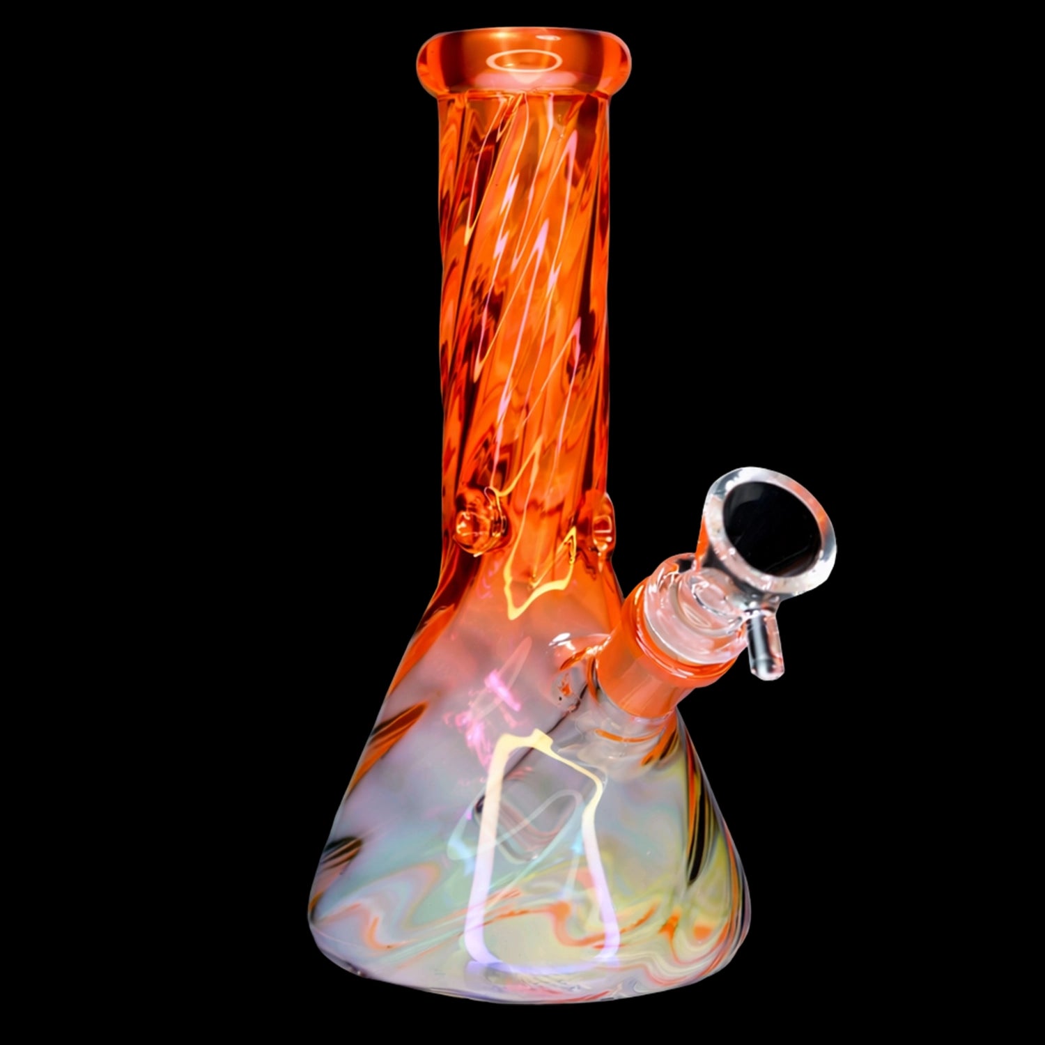 Smoke Cartel Twisted Beaker Bong - 8 in.