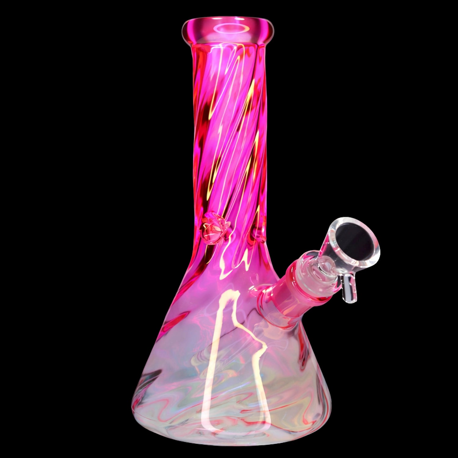 Smoke Cartel Twisted Beaker Bong - 8 in.