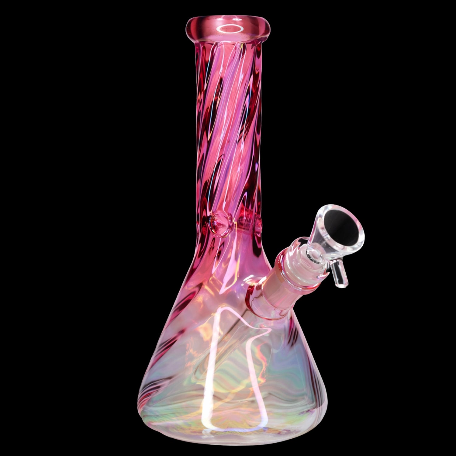 Smoke Cartel Twisted Beaker Bong - 8 in.