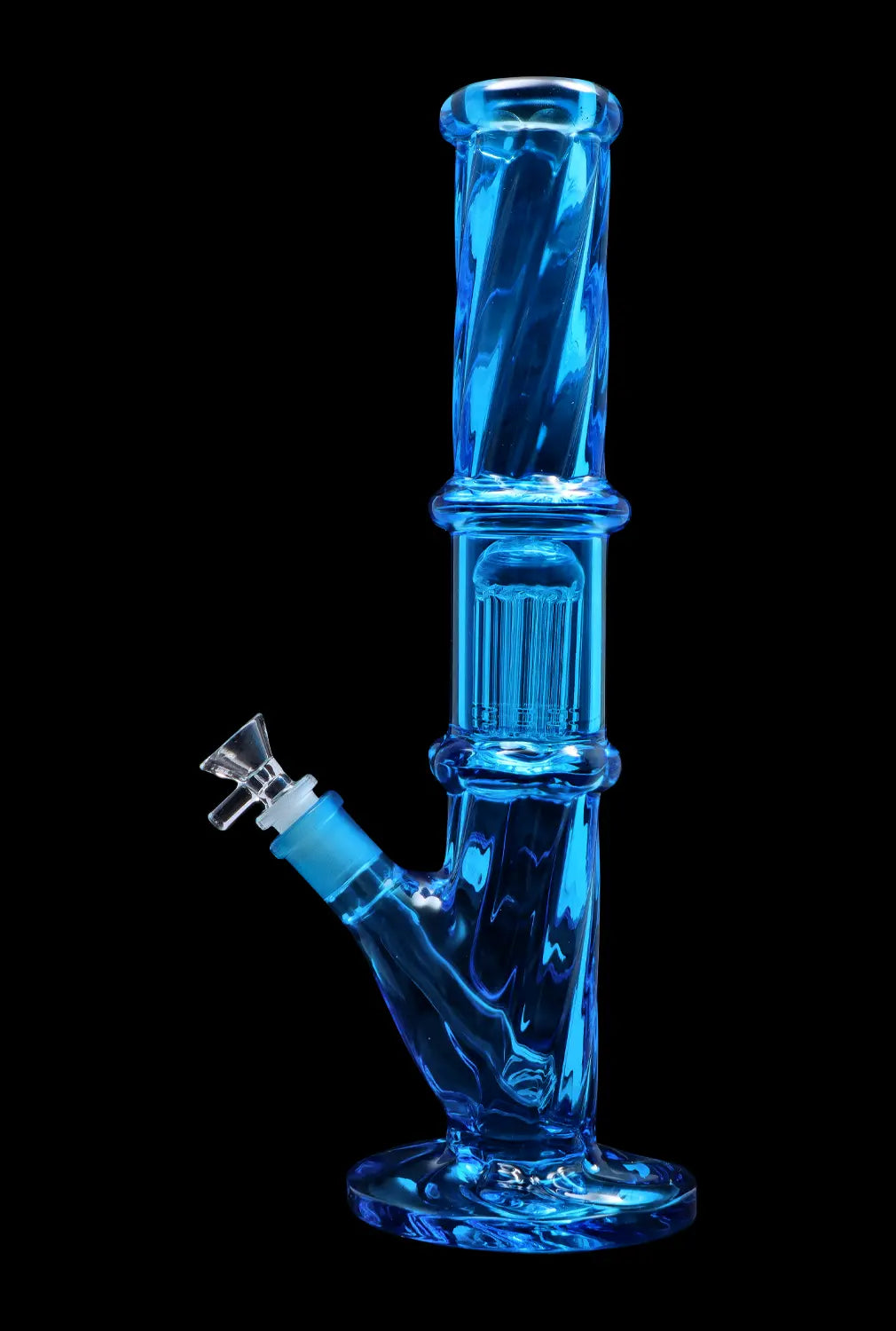 Smoke Cartel Twisted Straight Tube with Tree Perc