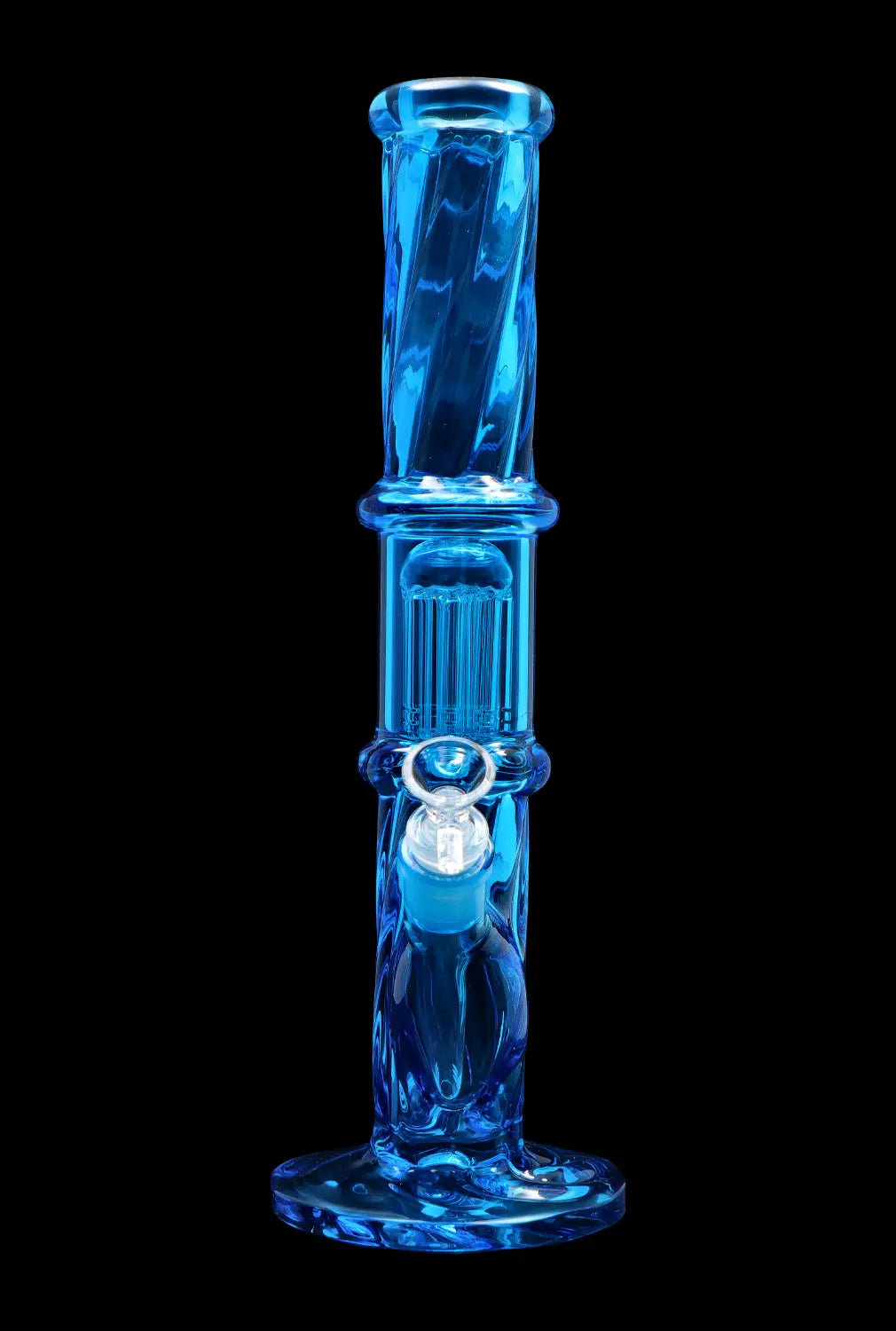 Smoke Cartel Twisted Straight Tube with Tree Perc