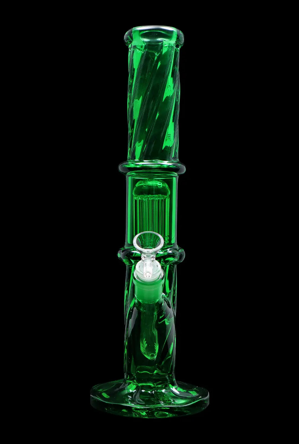 Smoke Cartel Twisted Straight Tube with Tree Perc