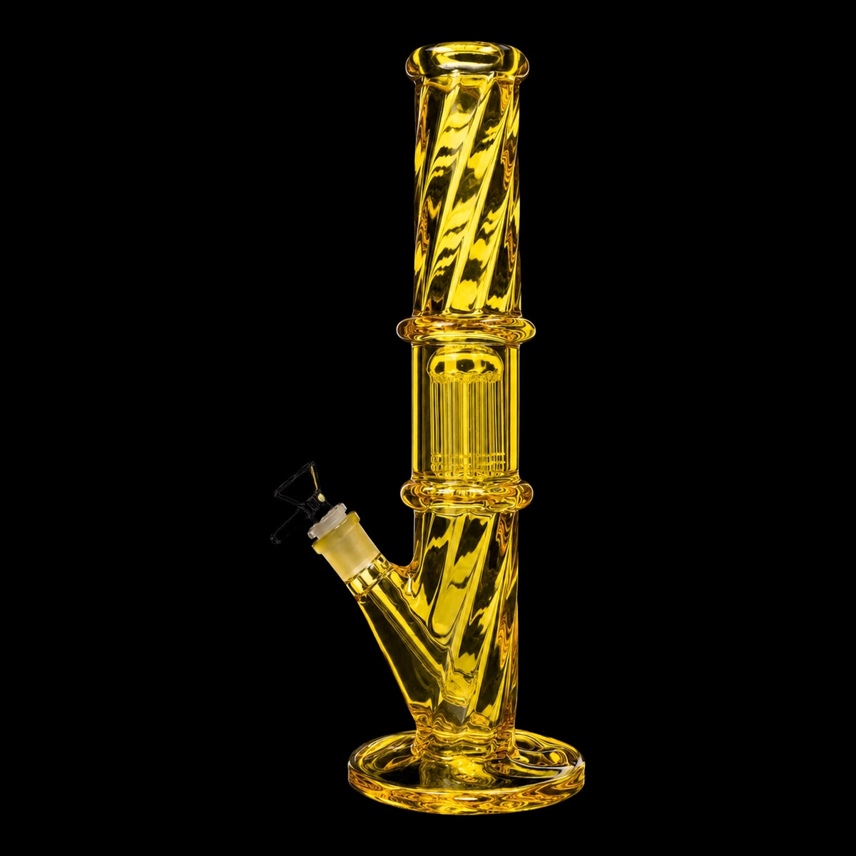 Smoke Cartel Twisted Straight Tube with Tree Perc