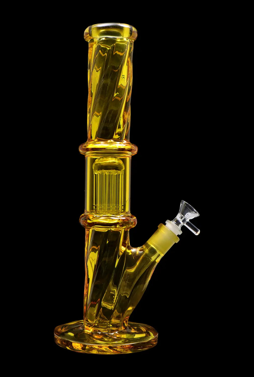 Smoke Cartel Twisted Straight Tube with Tree Perc