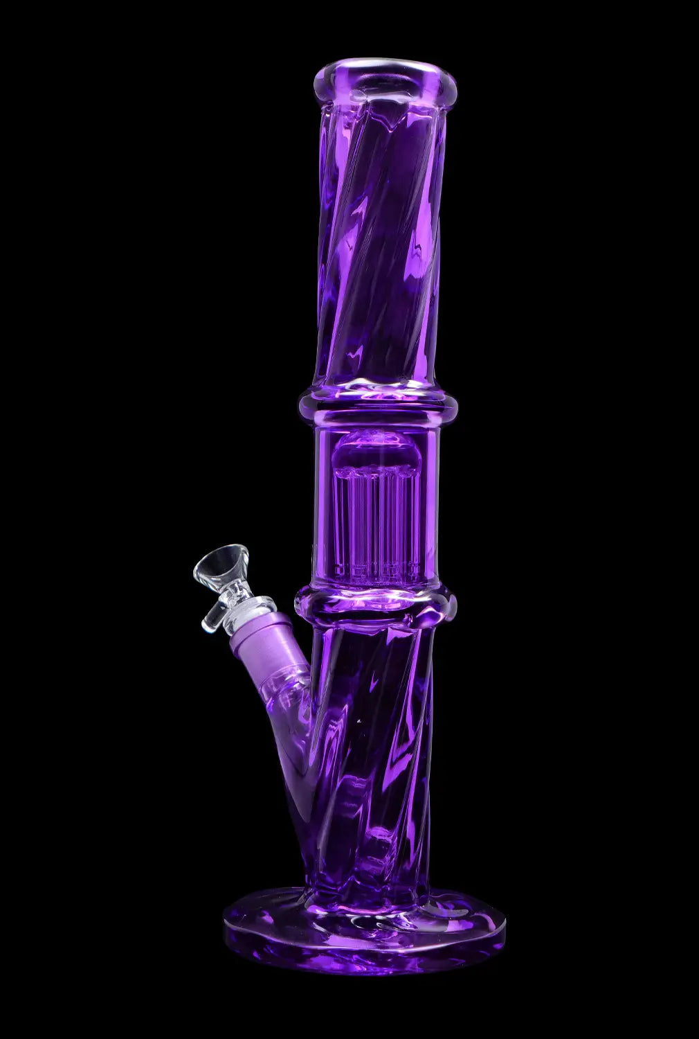 Smoke Cartel Twisted Straight Tube with Tree Perc