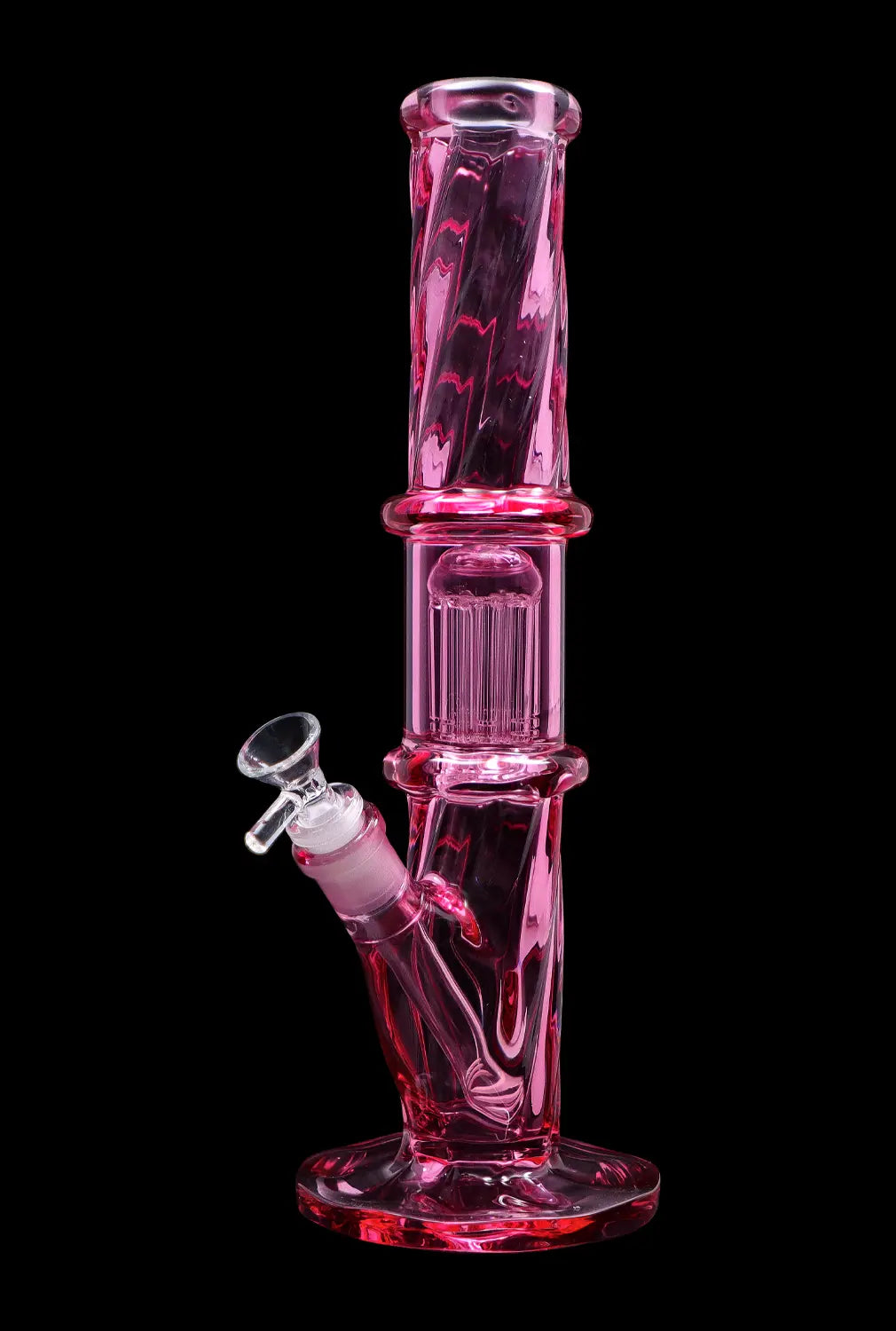 Smoke Cartel Twisted Straight Tube with Tree Perc