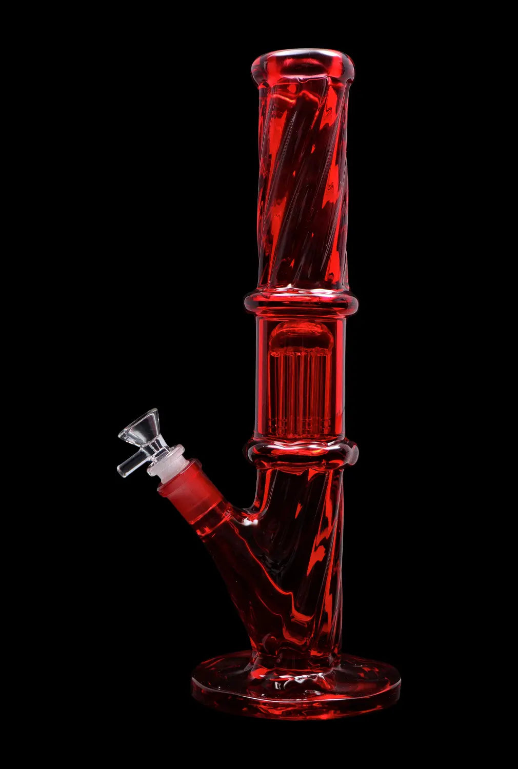 Smoke Cartel Twisted Straight Tube with Tree Perc