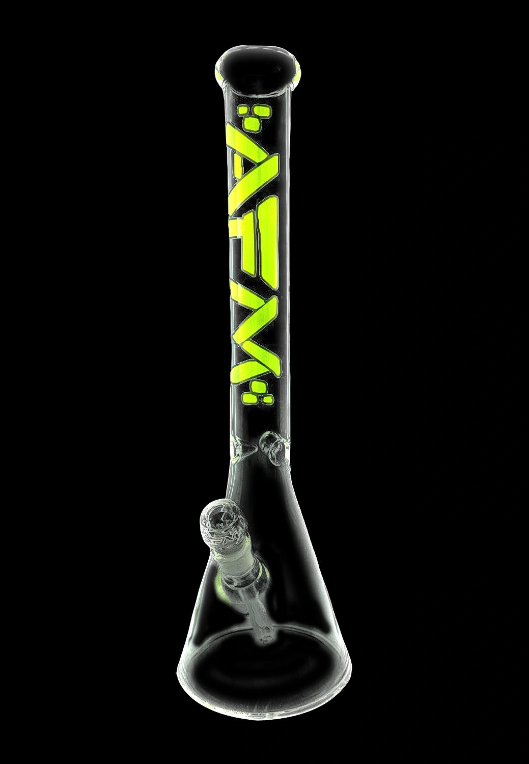 AFM Glass Classic Clear Glass Beaker Bong 5mm