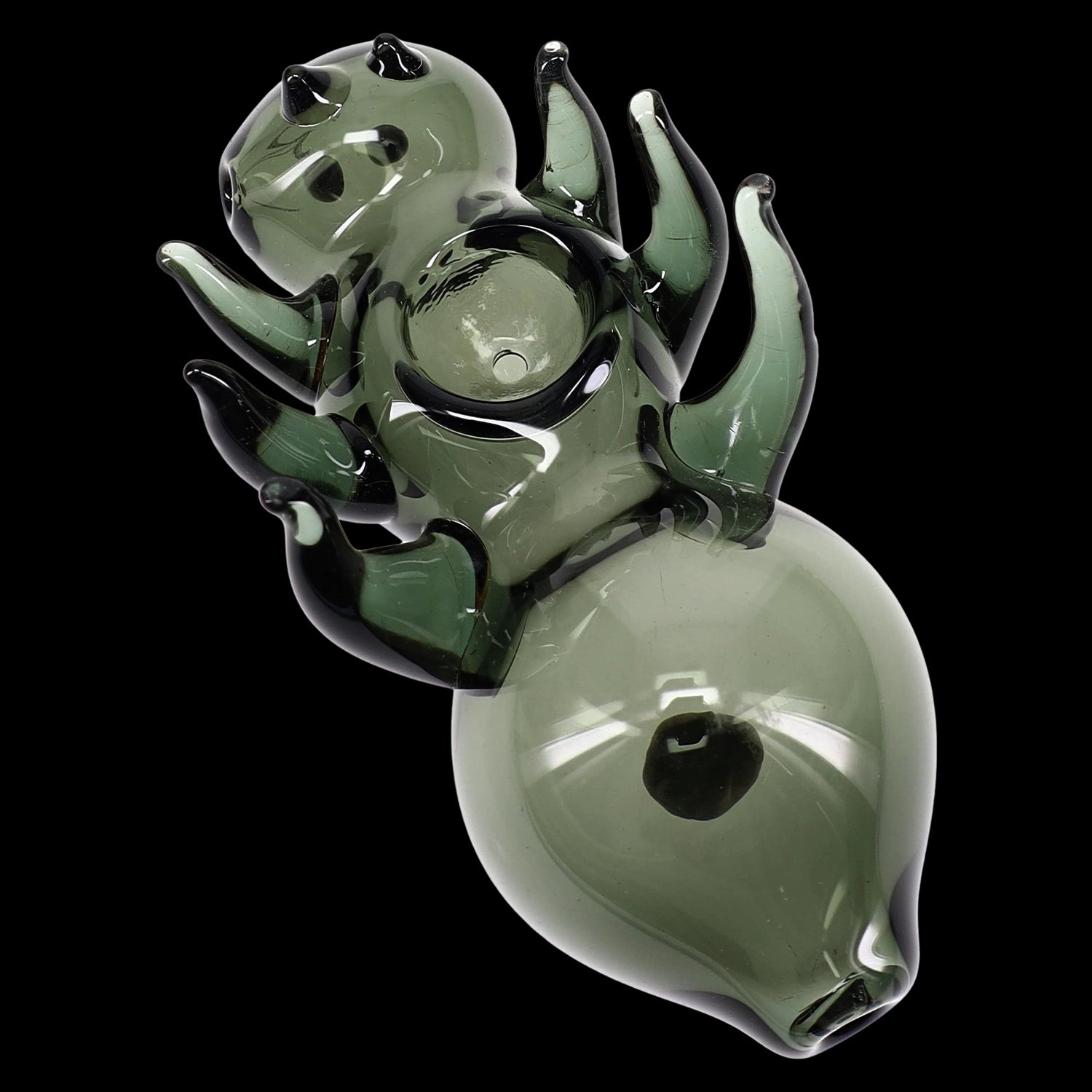 Colored Glass Bug Hand Pipe “Skitter” – Assorted Colors